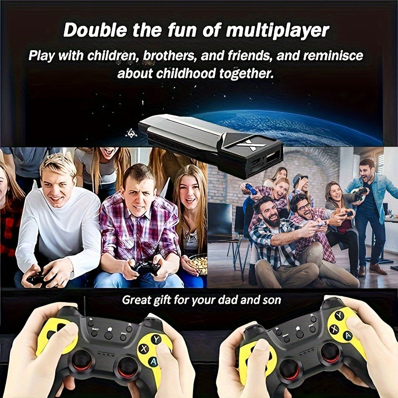 1 To 2 Can Be Single Or Double Use Wireless Gamepad, Non-slip Design Feel Good 2.4G Wireless Technology, Compatible With PC, Smart TV And PS3, Suitable For Their Own Use Or With Friends And Family Party Use Double Handle (2 P