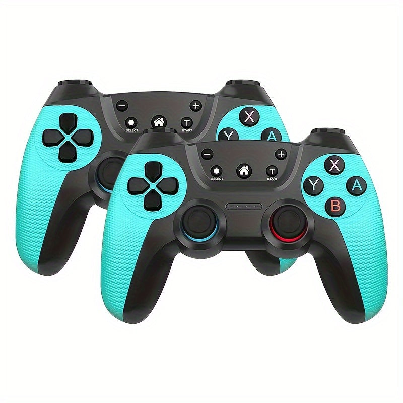1 To 2 Can Be Single Or Double Use Wireless Gamepad, Non-slip Design Feel Good 2.4G Wireless Technology, Compatible With PC, Smart TV And PS3, Suitable For Their Own Use Or With Friends And Family Party Use Double Handle (2 P